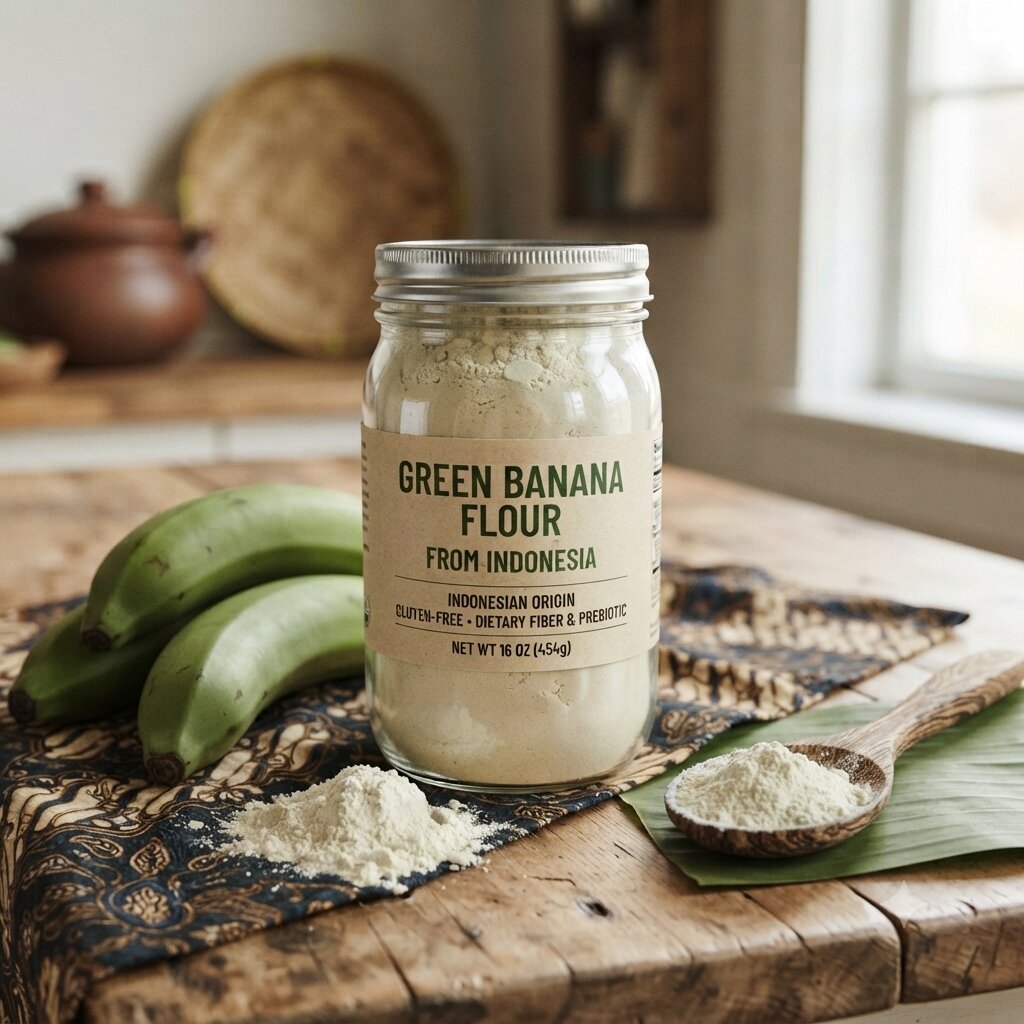 banana flour from Indonesia